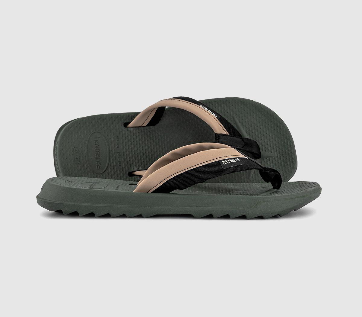 HavaianasTrack Plus Flip Flops HavaianasTrack Plus Flip FlopsGreen Olive