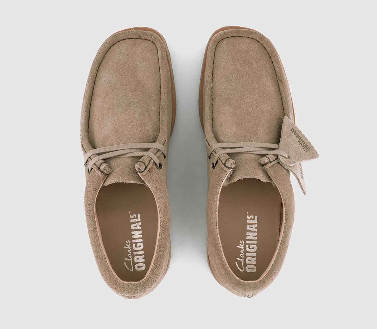 Clarks OriginalsWallabee Scout ShoesDark Sand