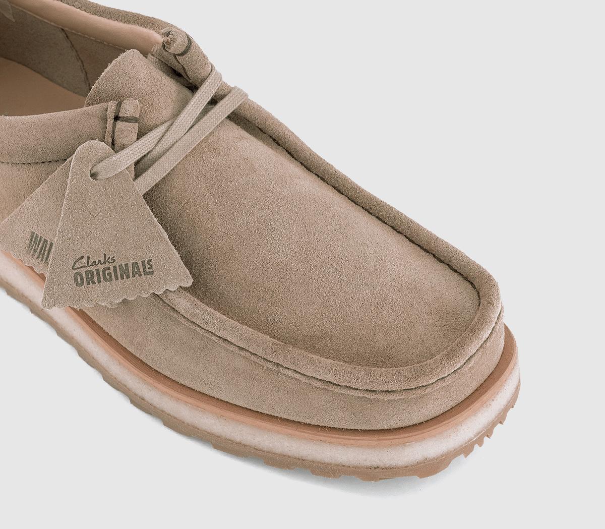 Clarks OriginalsWallabee Scout ShoesDark Sand