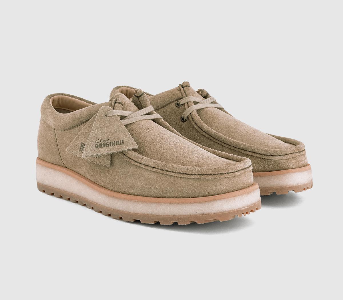 Clarks OriginalsWallabee Scout ShoesDark Sand