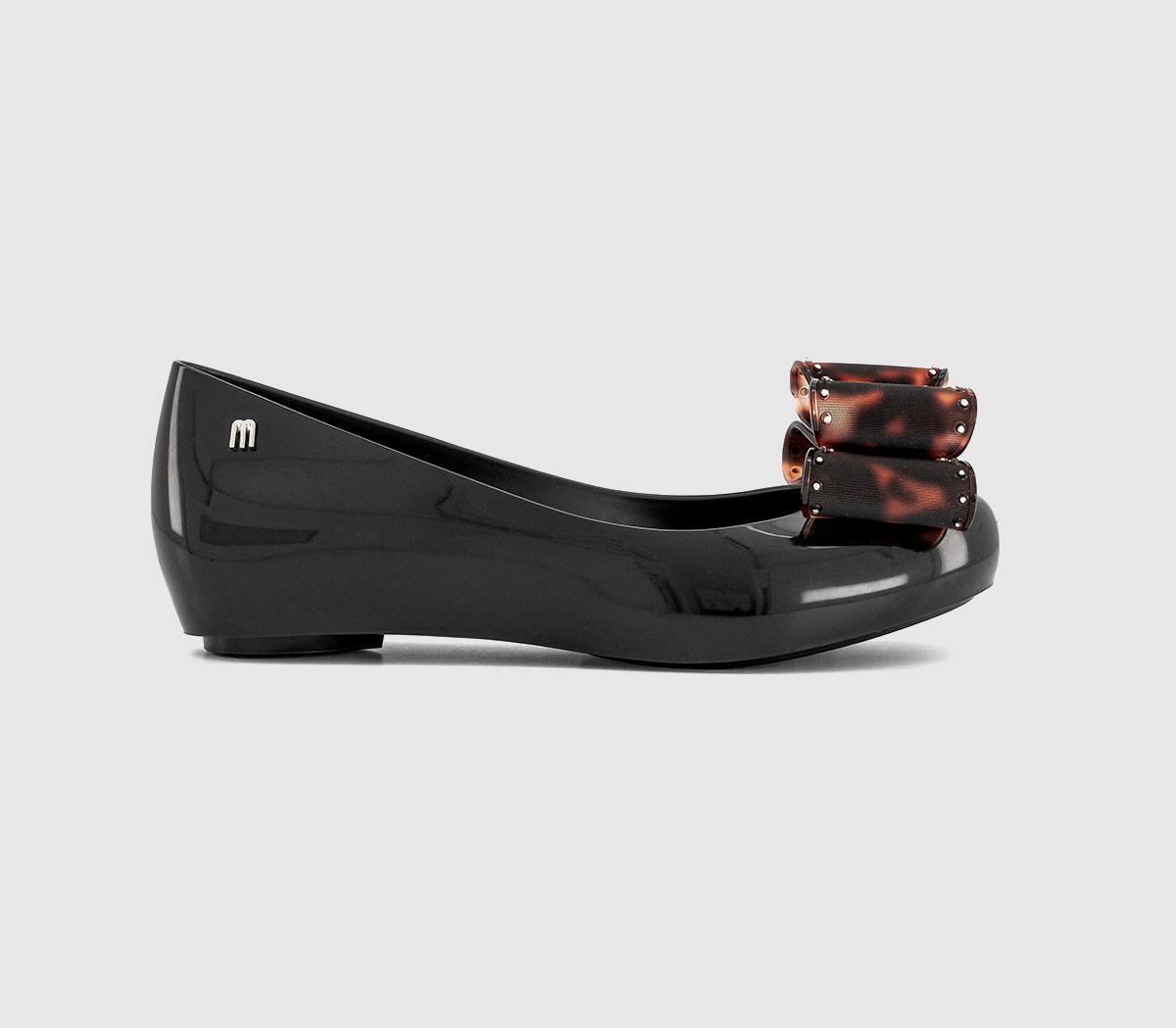 MelissaUltra Girl Bow Ballet PumpsBlack