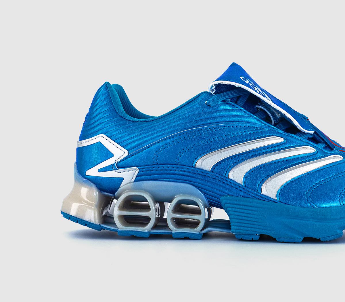 adidasPredator Megaride TrainersShock Blue Metallic Silver