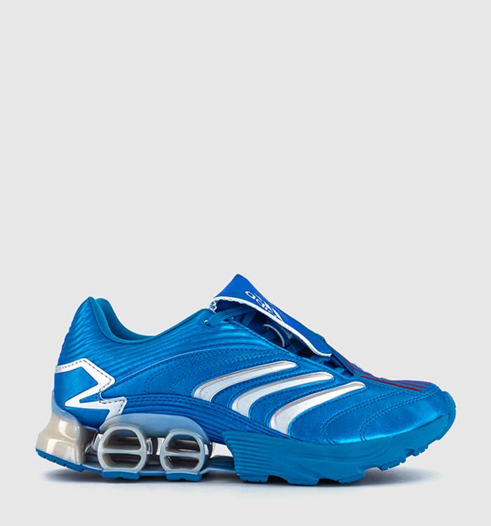 adidas Predator Megaride Trainers Shock Blue Metallic Silver