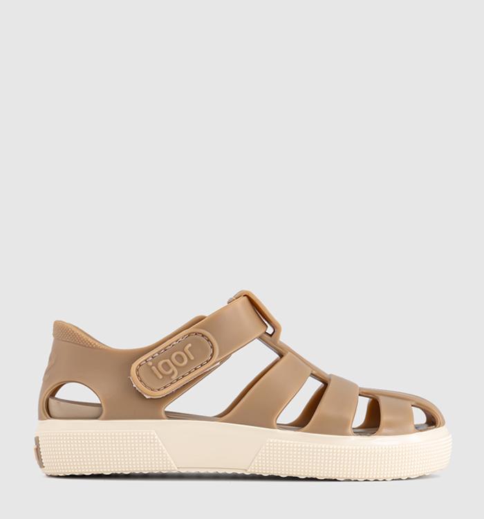 Igor Bay Toddler Sandals Taupe