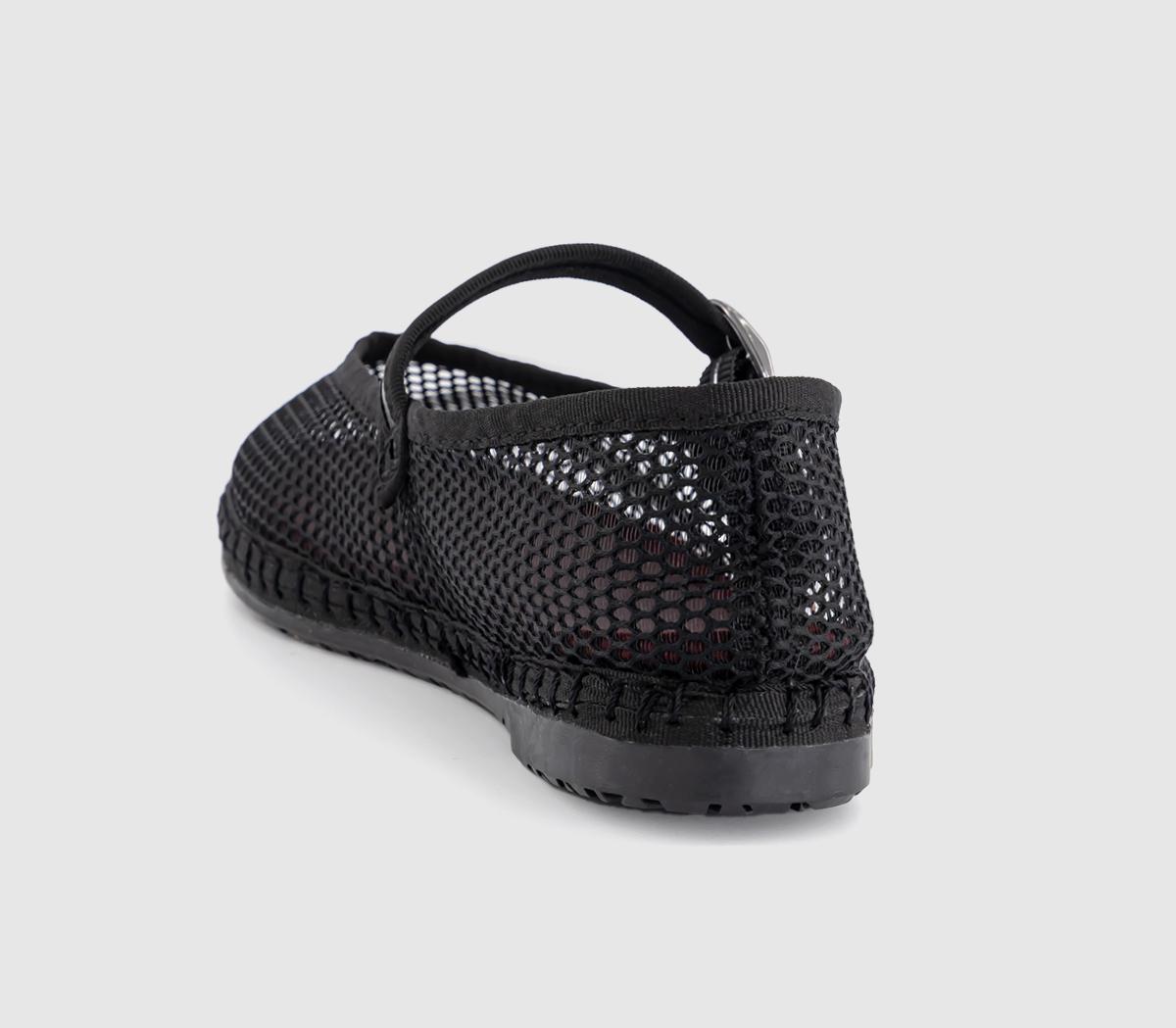 FlabelusIsbella Mesh Mary Jane Shoes FlabelusIsbella Mesh Mary Jane ShoesBlack