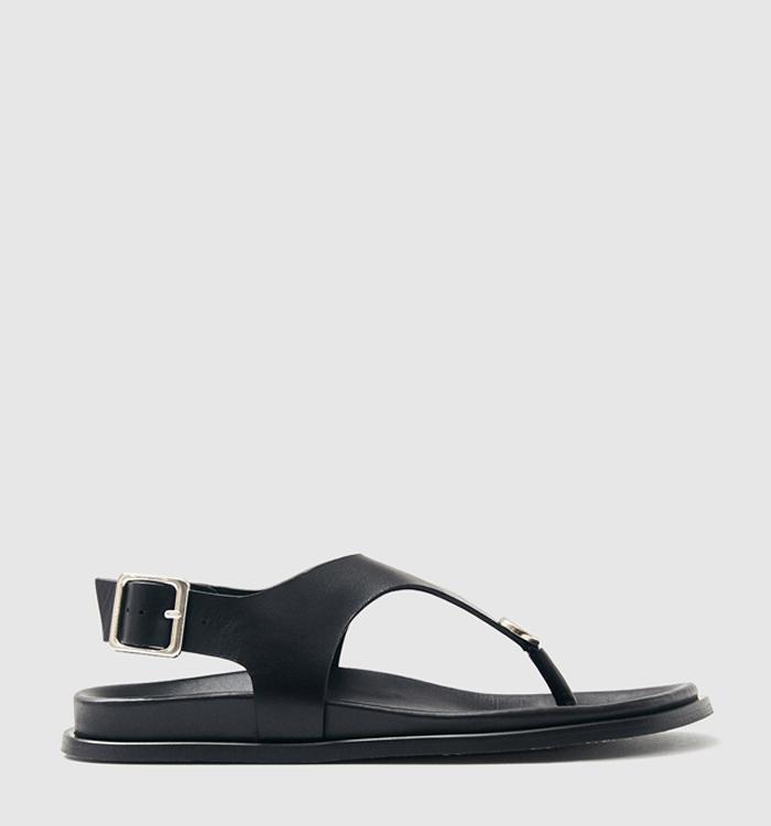 ALOHAS Harbor Sandals Black