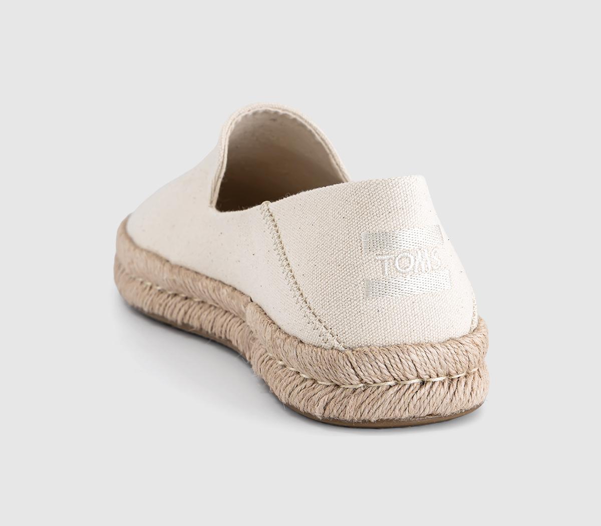 TOMSSantiago ShoesNatural Undyed Recycled Cotton Canvas