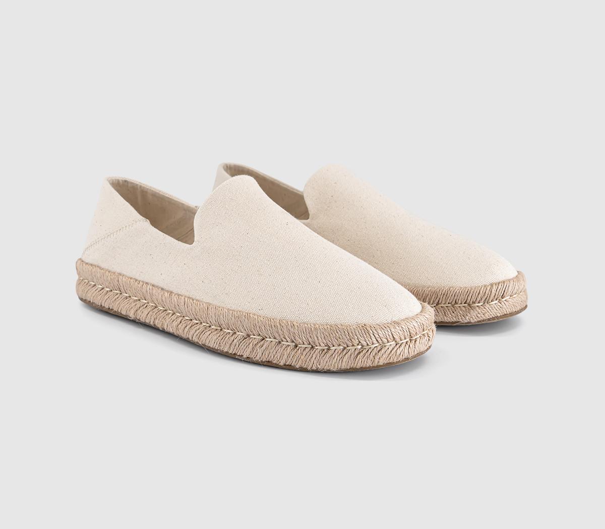TOMSSantiago ShoesNatural Undyed Recycled Cotton Canvas
