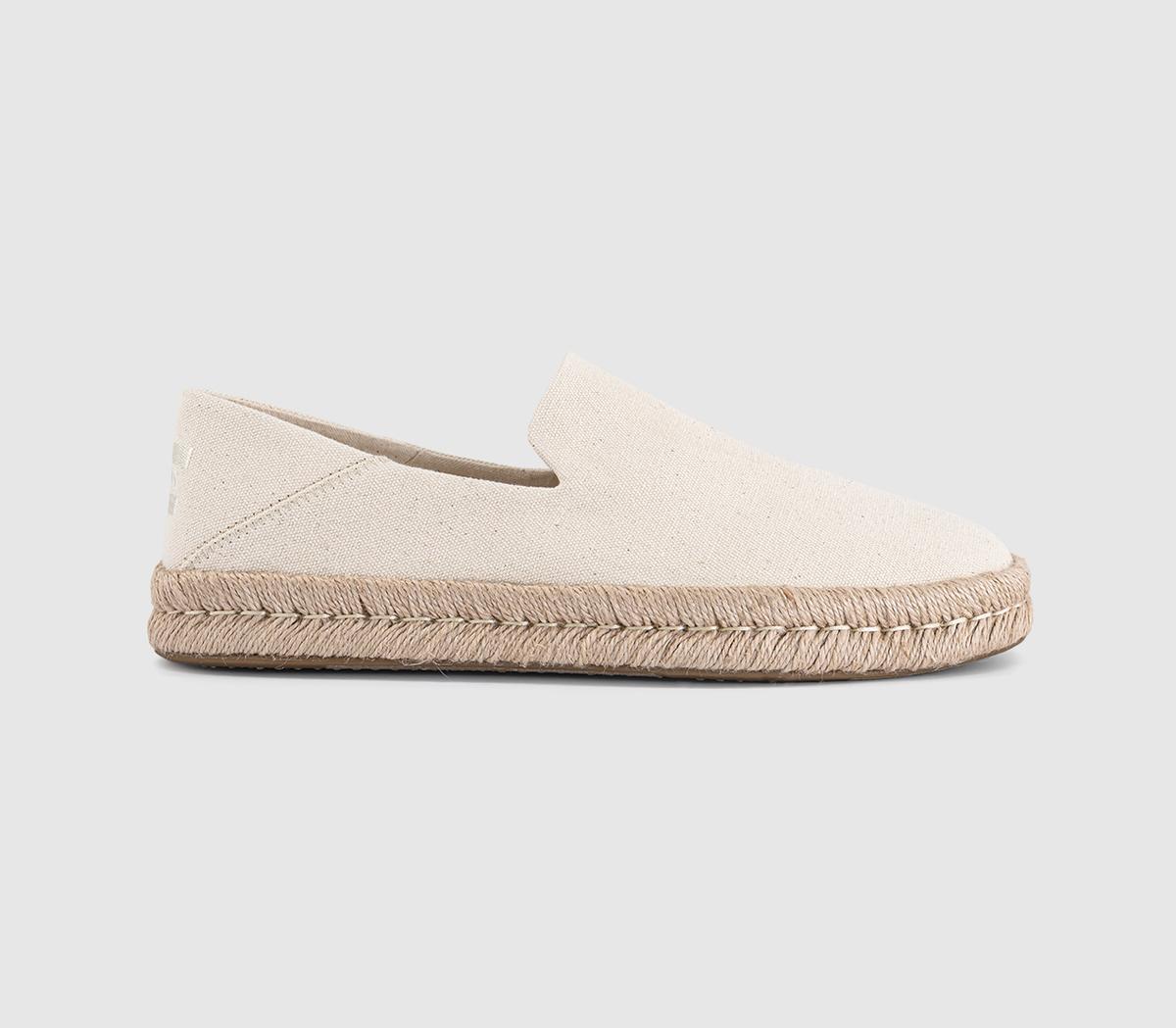 TOMSSantiago ShoesNatural Undyed Recycled Cotton Canvas