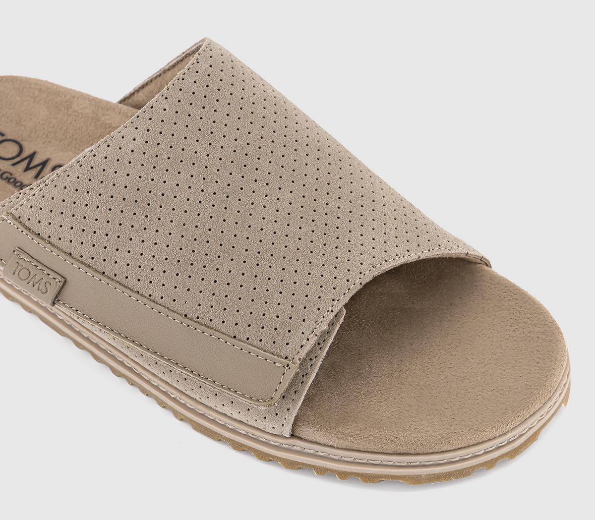 TOMSDanilo Slides TOMSDanilo SlidesDune Perforated Suede