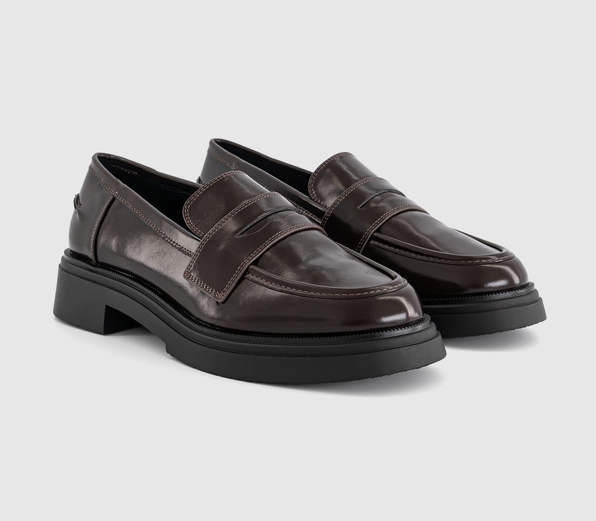 OFFICEFinsbury Chunky Penny Loafers OFFICEFinsbury Chunky Penny LoafersBurgundy
