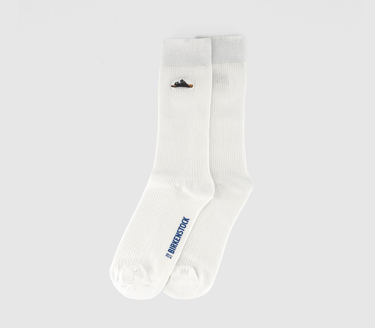 BIRKENSTOCKCotton Rib Socks BIRKENSTOCKCotton Rib SocksWhite