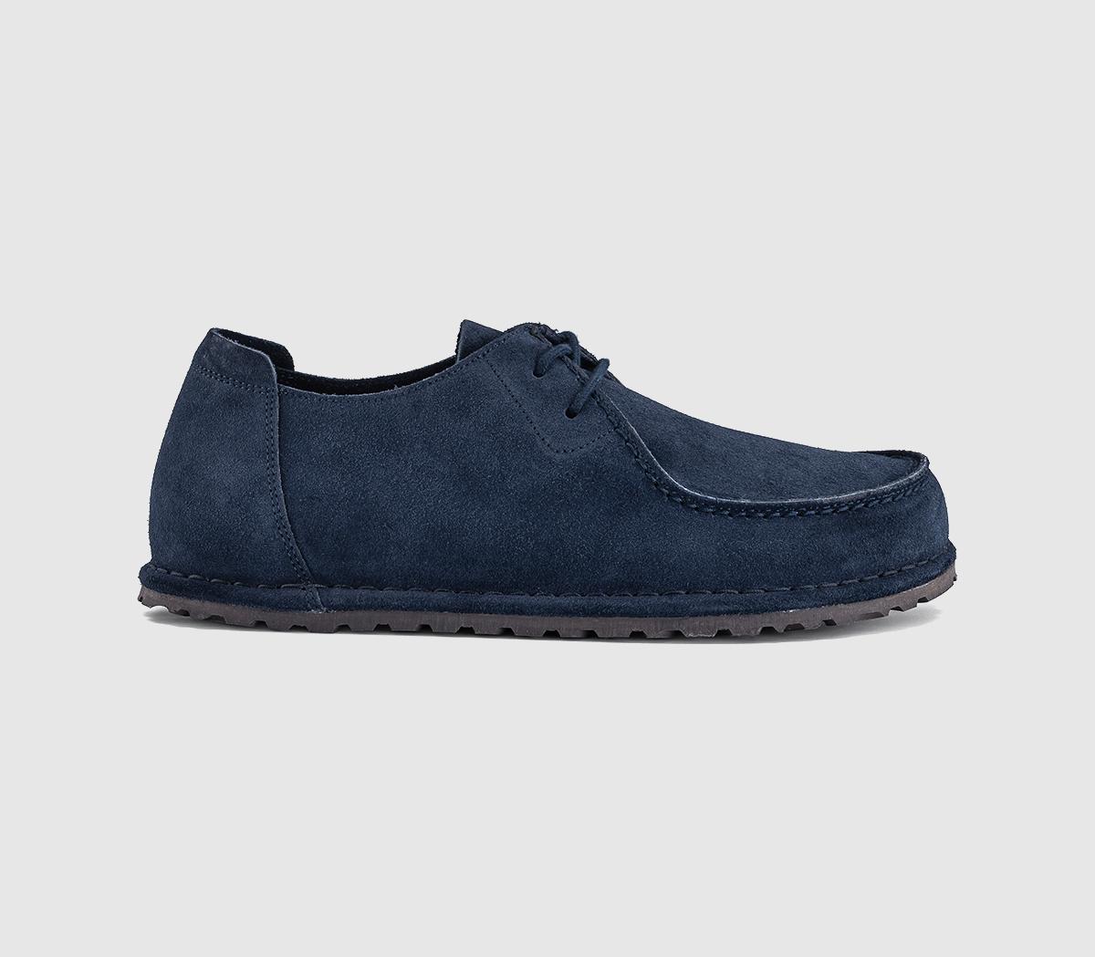 Birkenstock Utti Lace Shoes New Navy Suede  Blue in Women's Size 7, Office Shoes