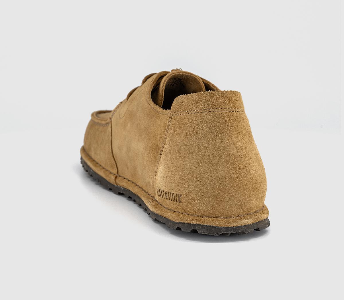 BIRKENSTOCKUtti Lace ShoesCork Brown Suede