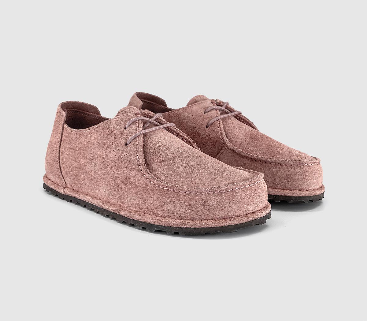 BIRKENSTOCKUtti Lace ShoesPink Clay Suede