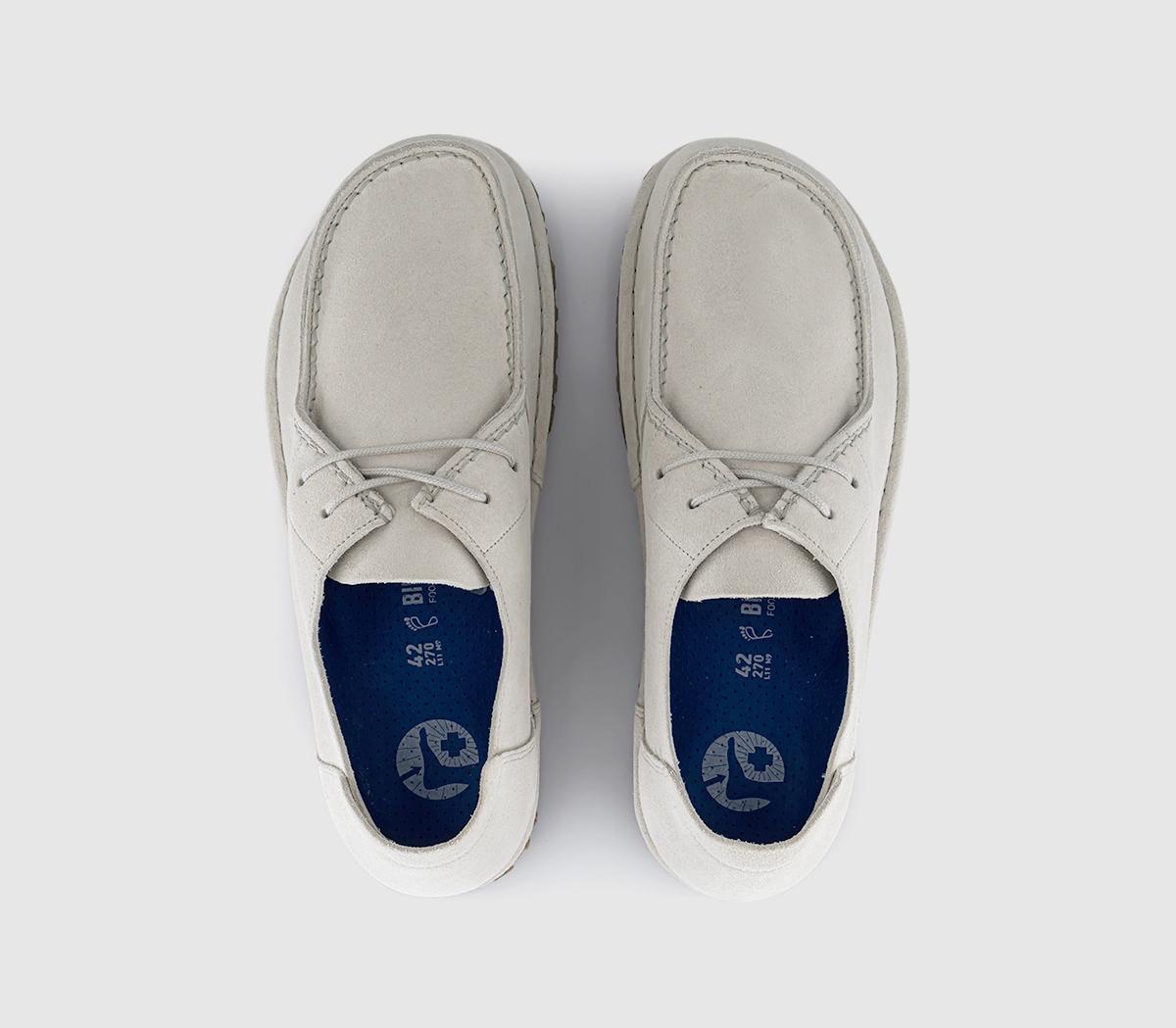 BIRKENSTOCKUtti Lace Leve ShoesAntique White Suede