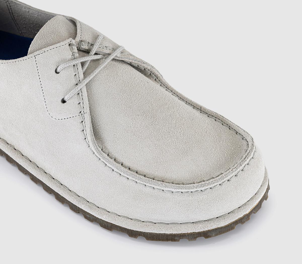 BIRKENSTOCKUtti Lace Leve ShoesAntique White Suede