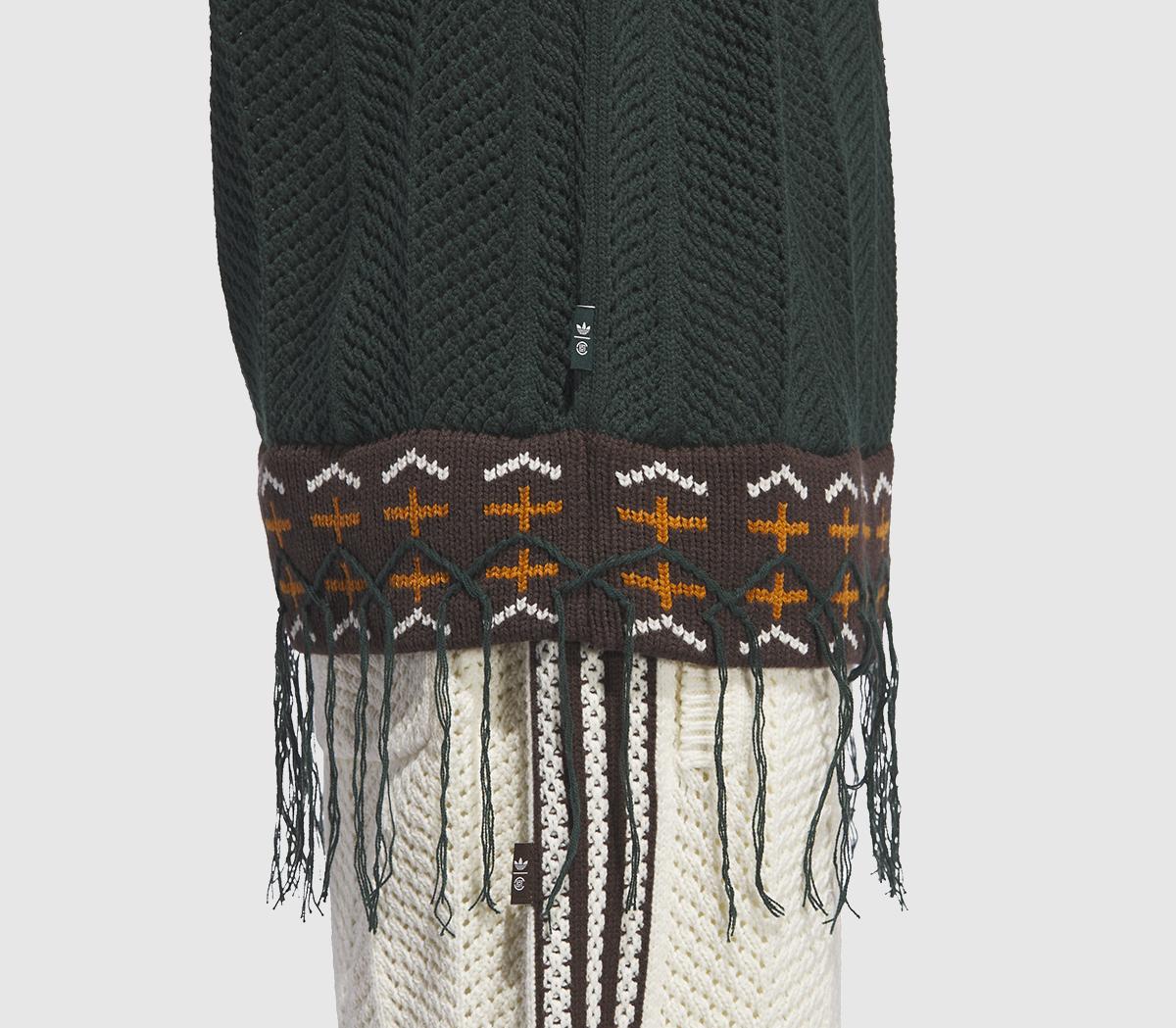 adidasClot Knit VestsGreen Night