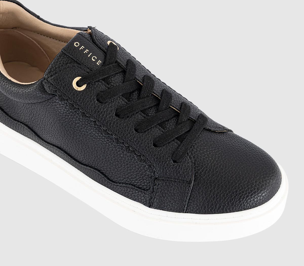 OFFICETulum Scalloped Trainers OFFICETulum Scalloped TrainersBlack