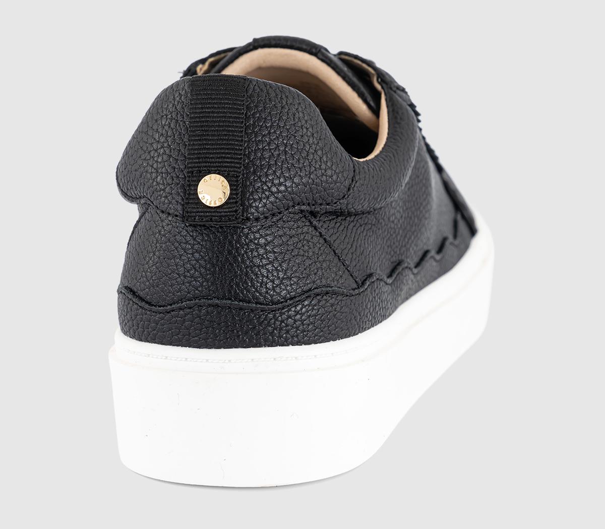 OFFICETulum Scalloped Trainers OFFICETulum Scalloped TrainersBlack