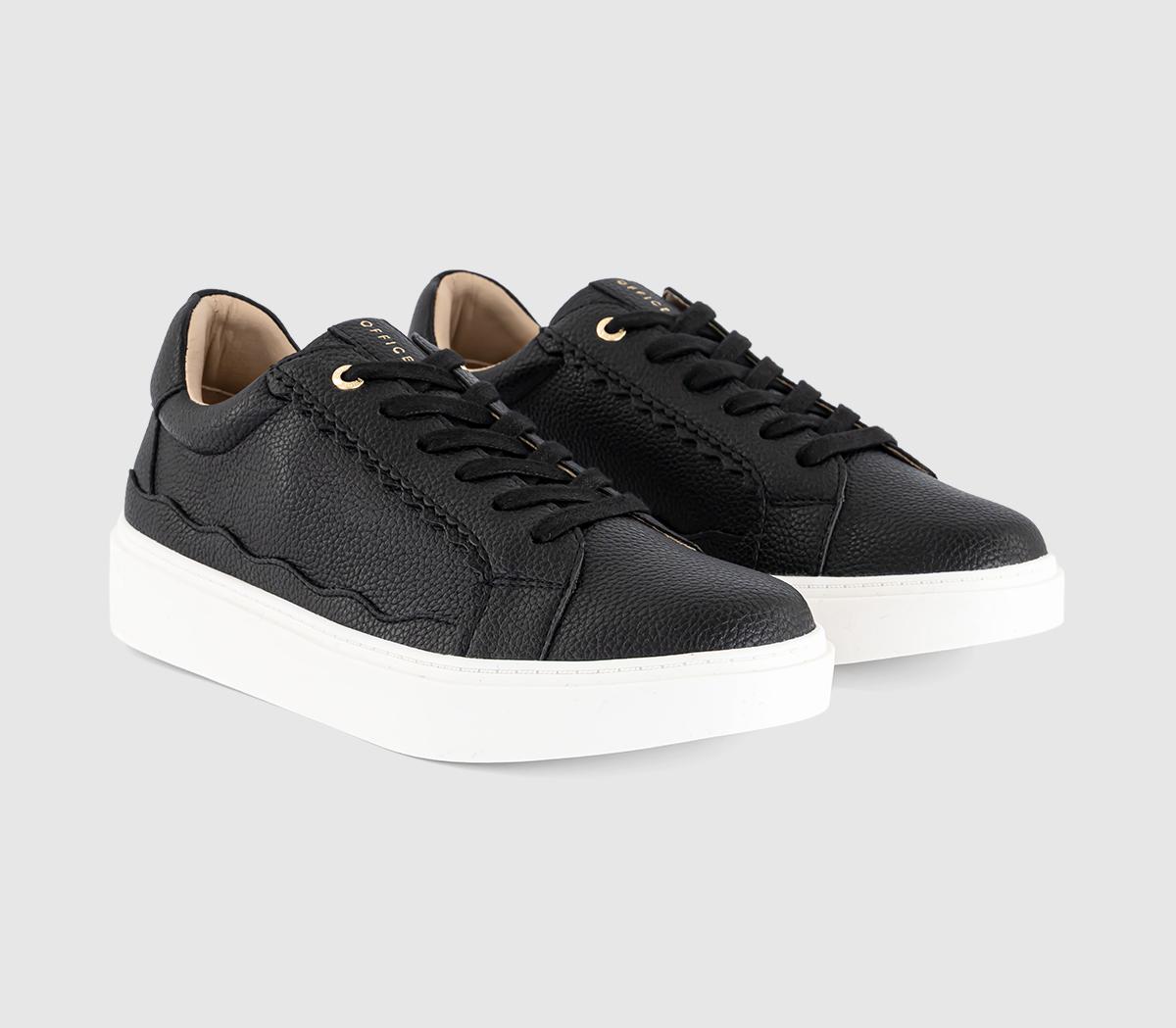 OFFICETulum Scalloped Trainers OFFICETulum Scalloped TrainersBlack