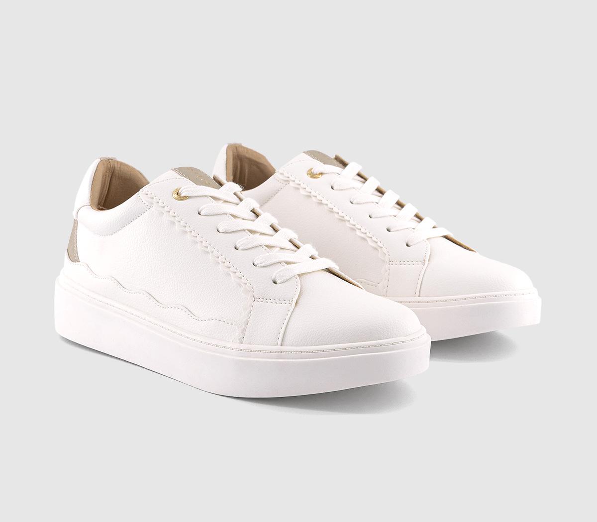 OFFICETulum Scalloped Trainers OFFICETulum Scalloped TrainersWhite