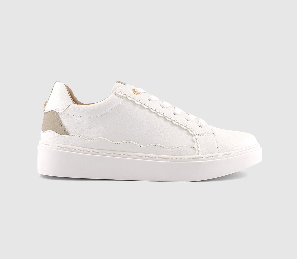 OFFICETulum Scalloped Trainers OFFICETulum Scalloped TrainersWhite