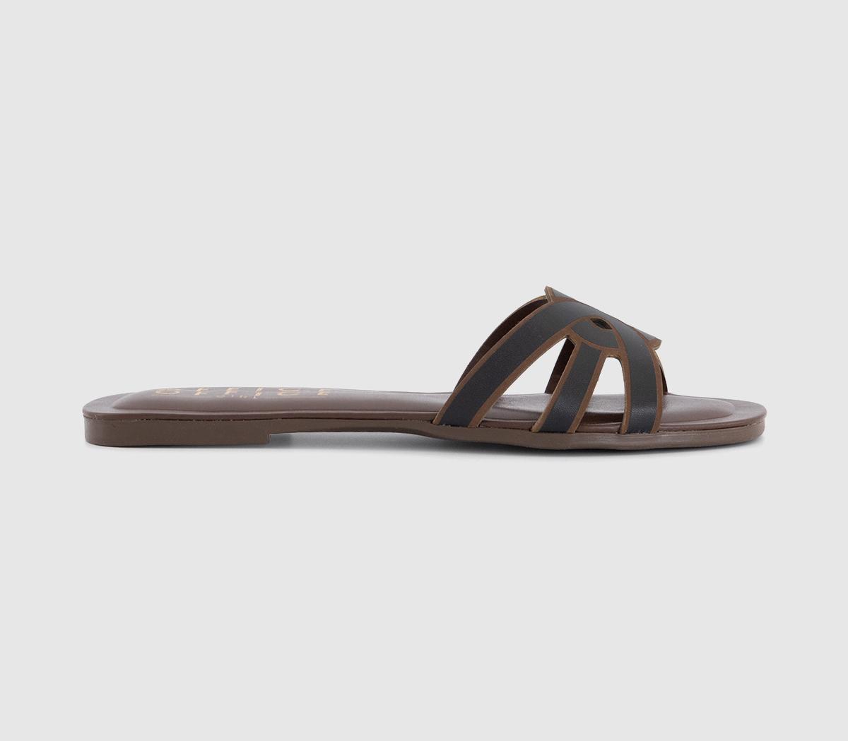 OFFICESan Diego Woven Sliders OFFICESan Diego Woven SlidersBlack