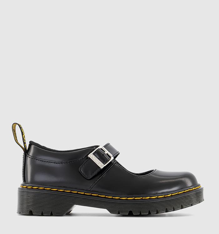 Black Patent Leather Martens Mary Janes Dr Martens Polley Patent