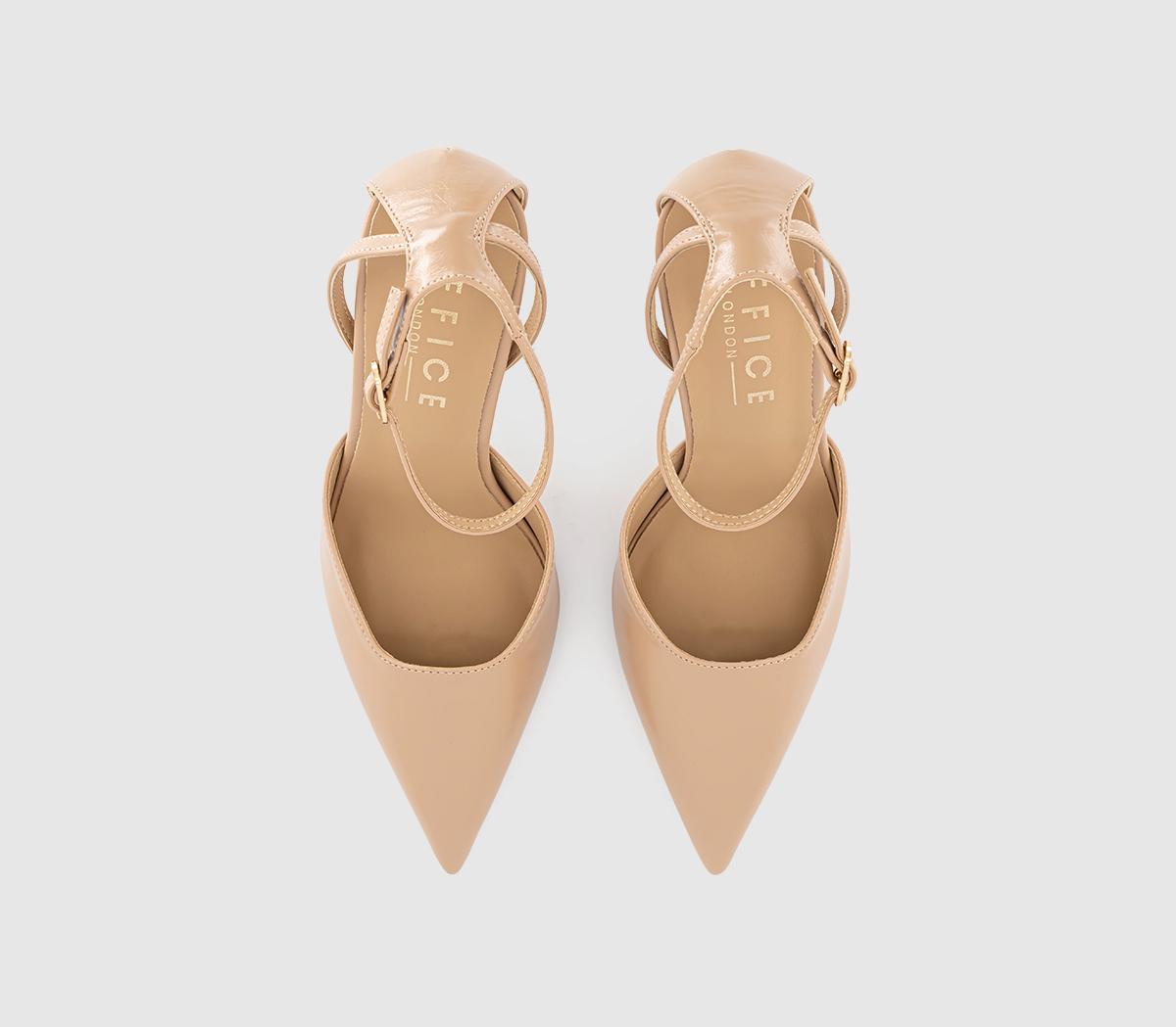 OFFICEHideaway Two Part Cut Out Court HeelsBlush