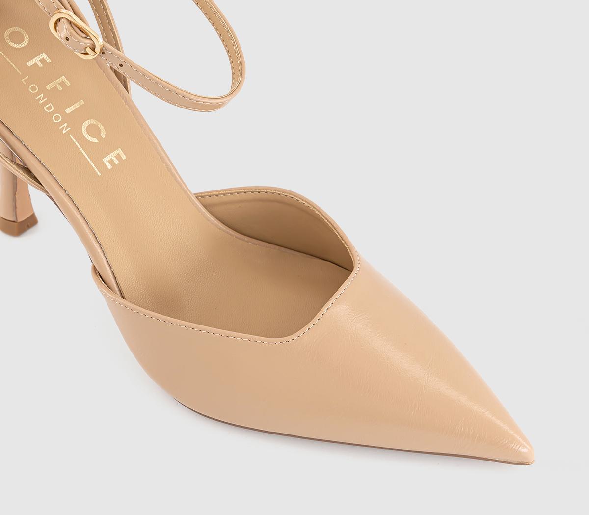 OFFICEHideaway Two Part Cut Out Court HeelsBlush