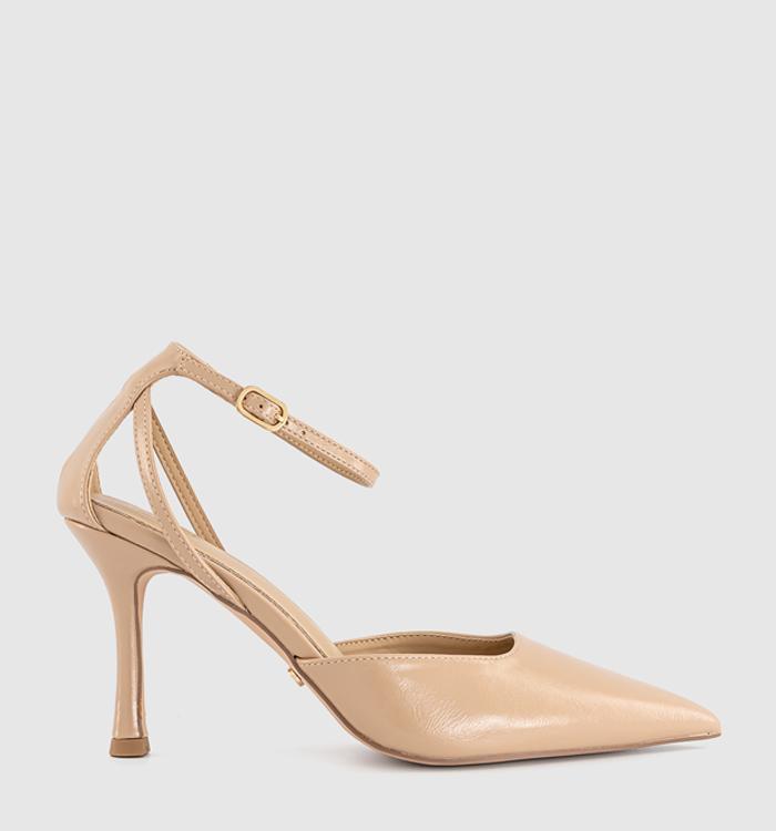 OFFICE Hideaway Two Part Cut Out Court Heels Blush