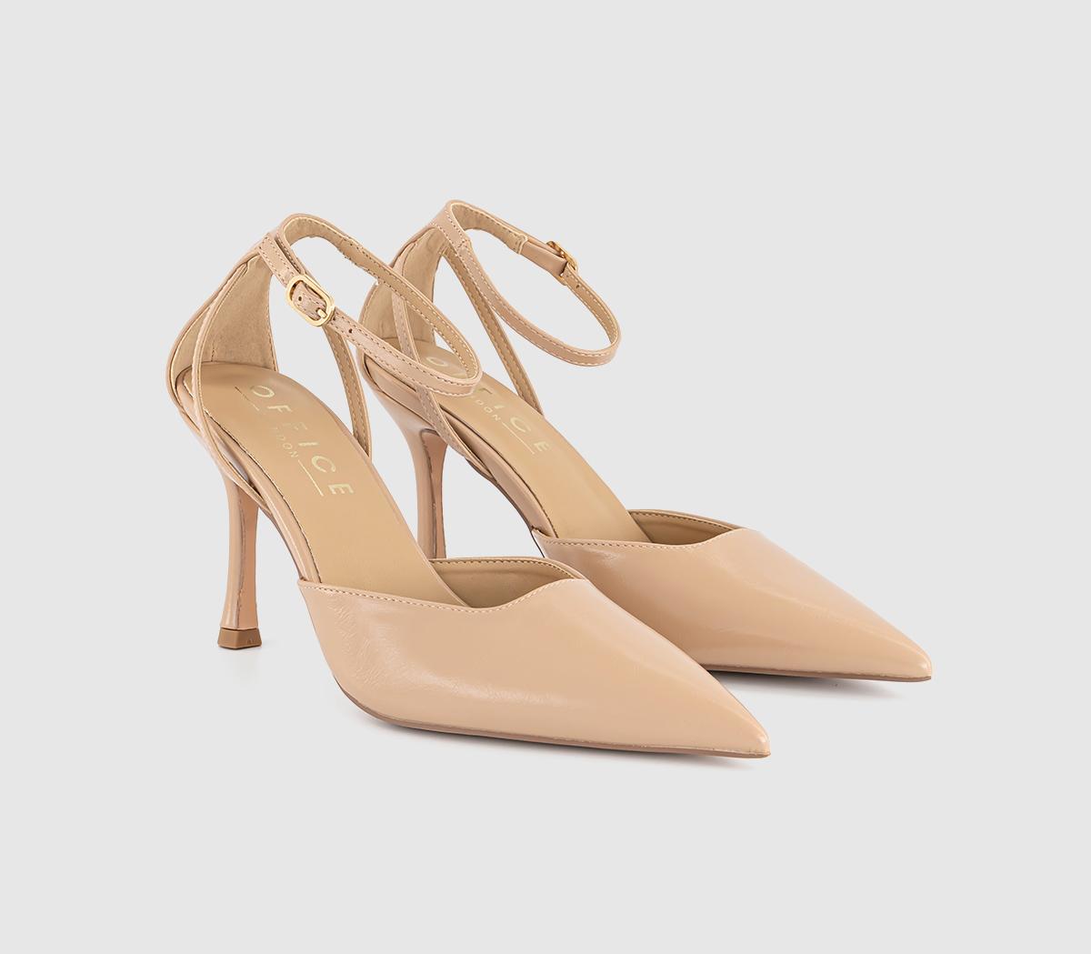OFFICEHideaway Two Part Cut Out Court HeelsBlush