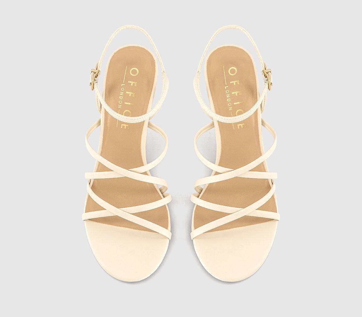 OFFICEMojo Strappy Heeled SandalsOff White