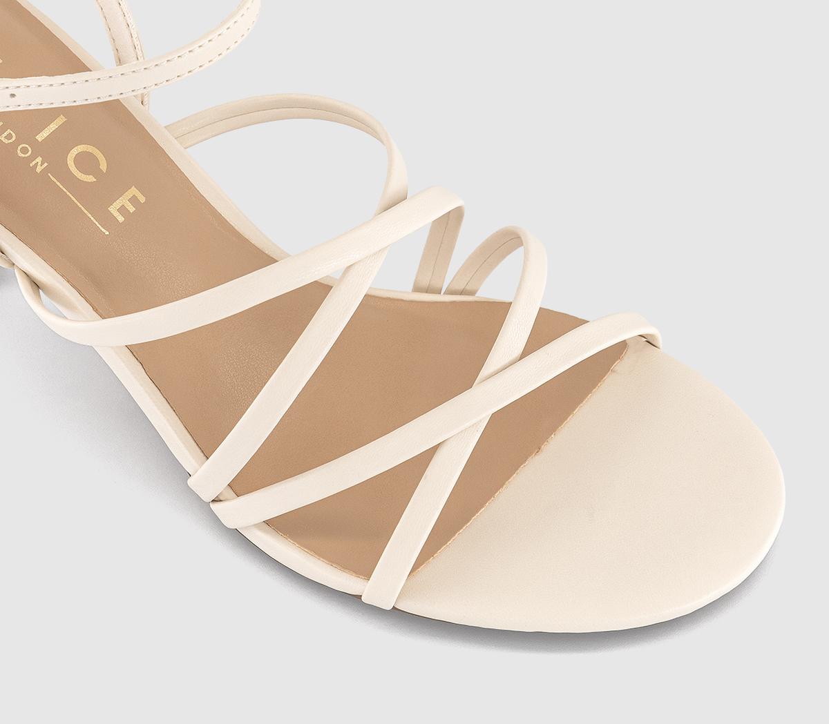 OFFICEMojo Strappy Heeled SandalsOff White