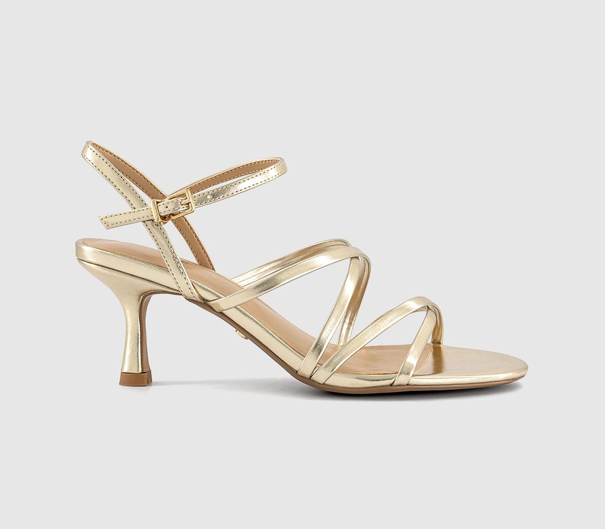 OFFICEMojo Strappy Heeled SandalsGold