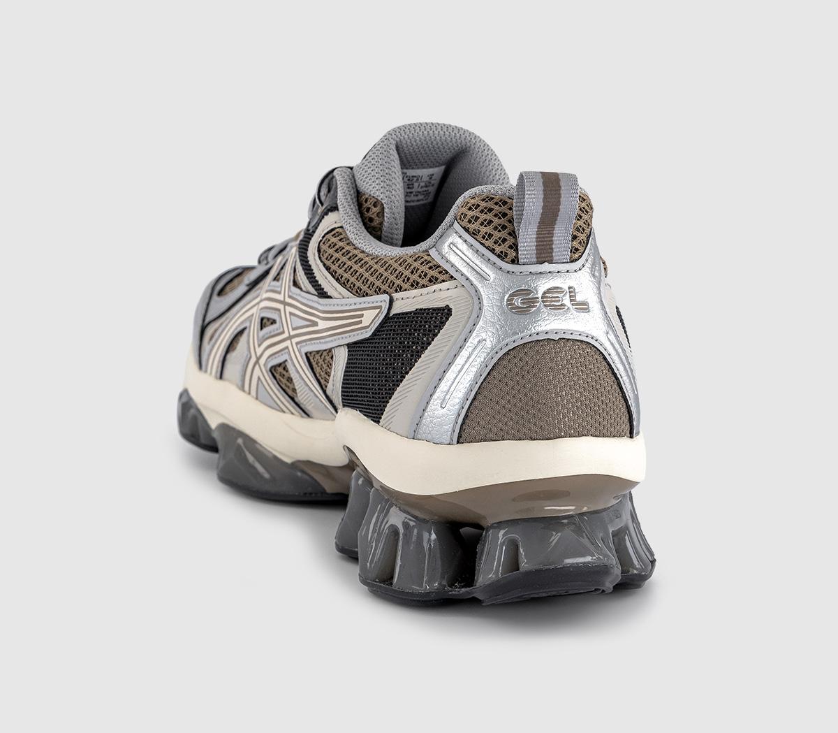 ASICS Gel Quantum Kinetic Trainers Pepper Cement Grey - Unisex Sports