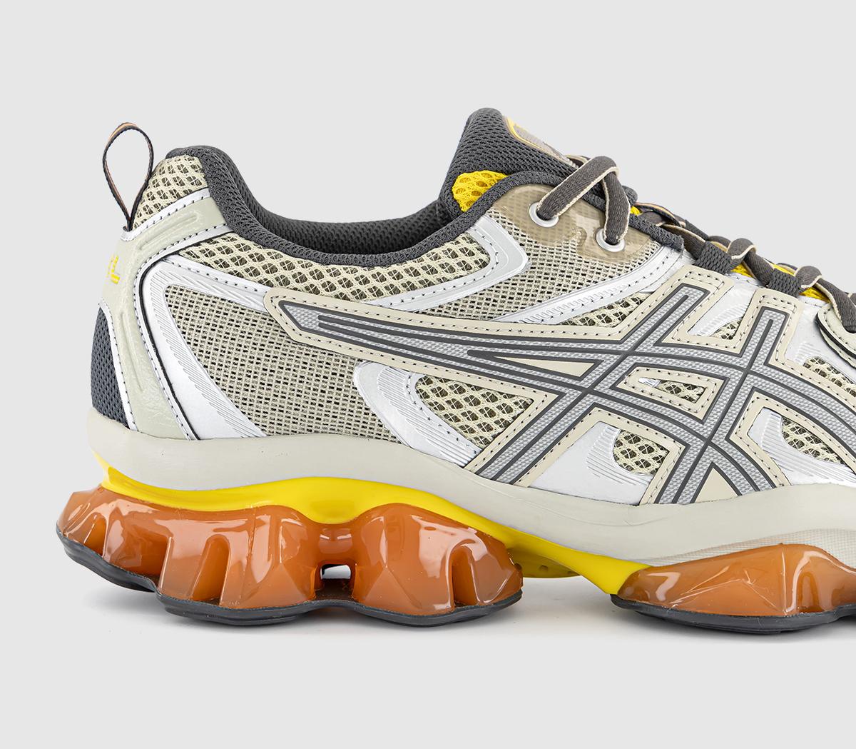 ASICSGel Quantum Kinetic TrainersFossil Pure Silver