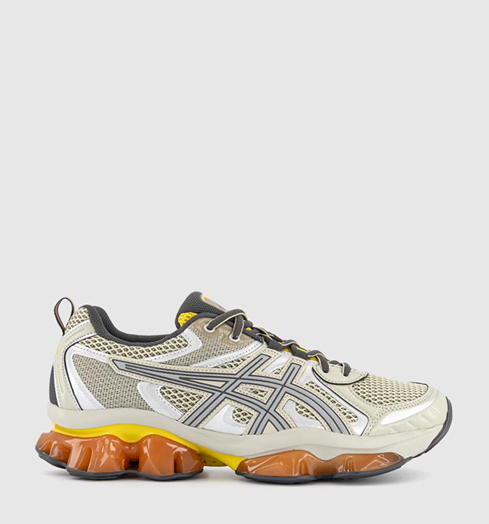 ASICS Gel Quantum Kinetic Trainers Fossil Pure Silver