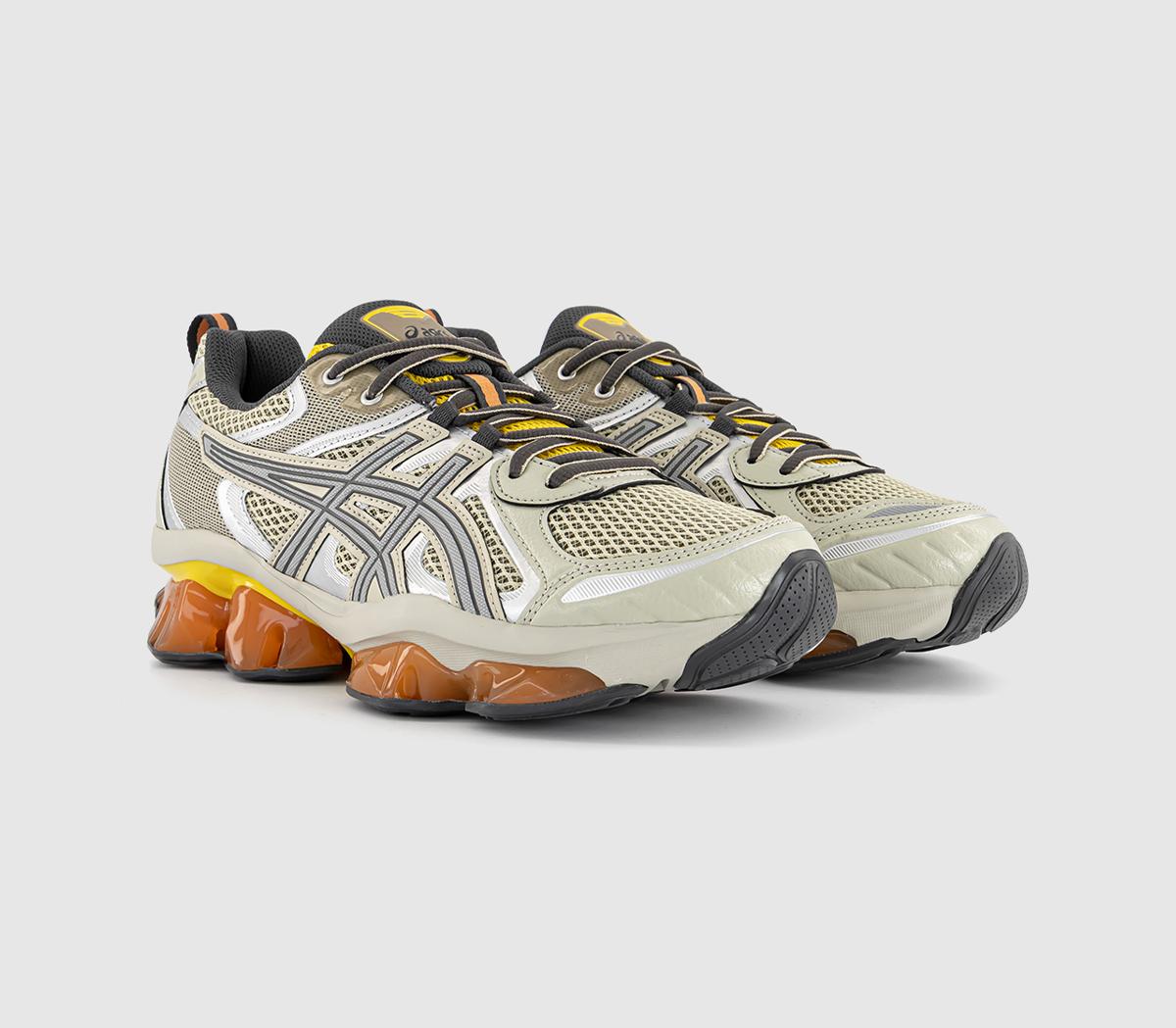 ASICSGel Quantum Kinetic TrainersFossil Pure Silver