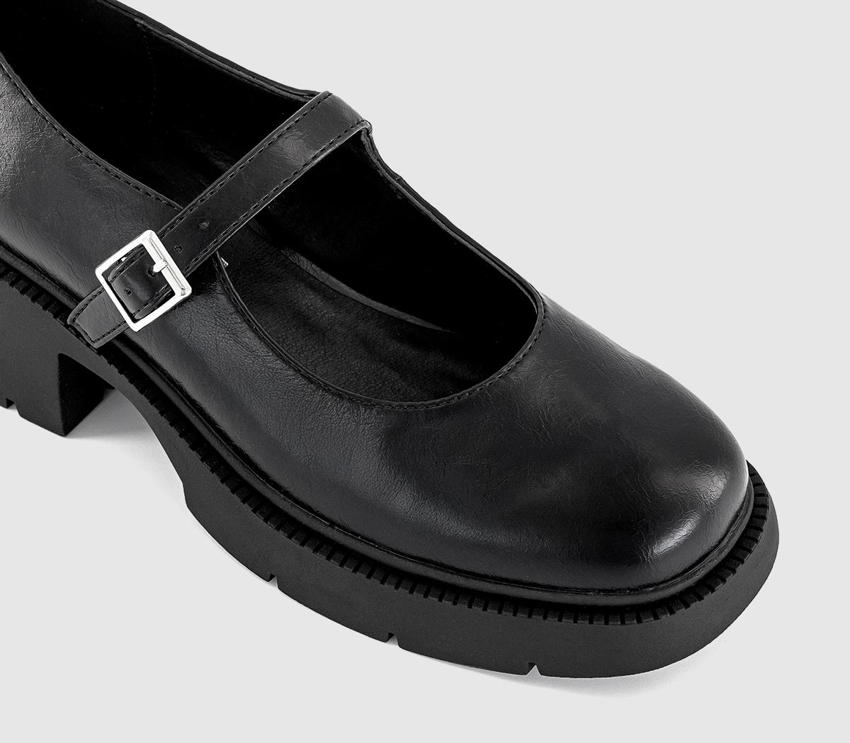 OFFICEMargot Chunky Heeled Mary Jane ShoesBlack