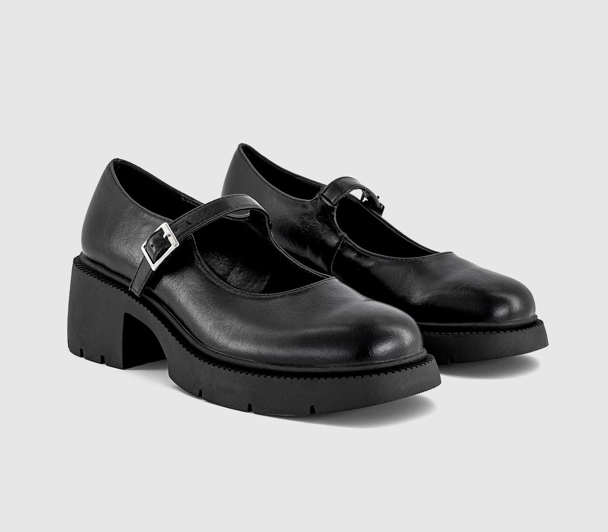 OFFICEMargot Chunky Heeled Mary Jane ShoesBlack