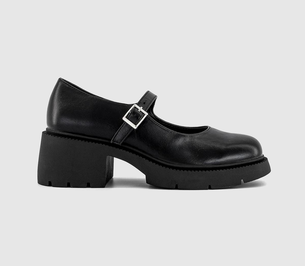 OFFICEMargot Chunky Heeled Mary Jane ShoesBlack