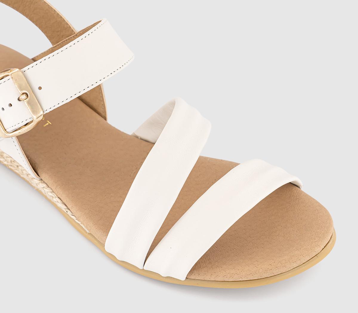 EARTHADDICTEarth Addict Peony Multi Strap Sandals EARTHADDICTEarth Addict Peony Multi Strap SandalsWhite Leather