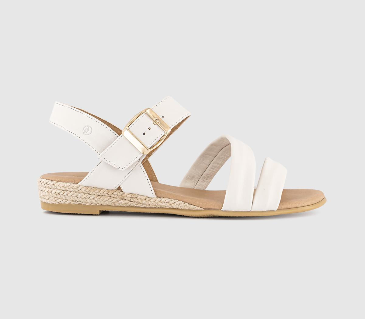 EARTHADDICTEarth Addict Peony Multi Strap Sandals EARTHADDICTEarth Addict Peony Multi Strap SandalsWhite Leather