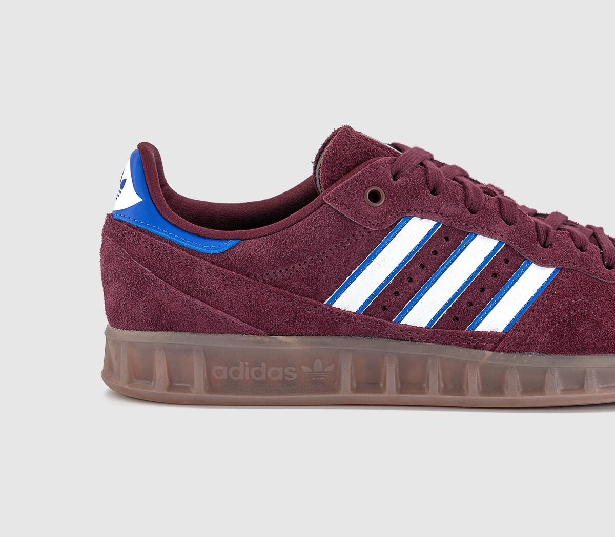 adidasHandball Top TrainersMaroon White Blue