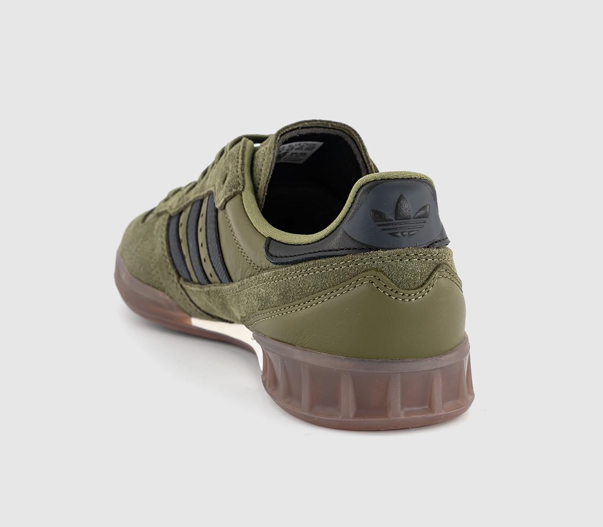 rm adidas Handball Top RM Trainers Focus Olive Carbon Core Black