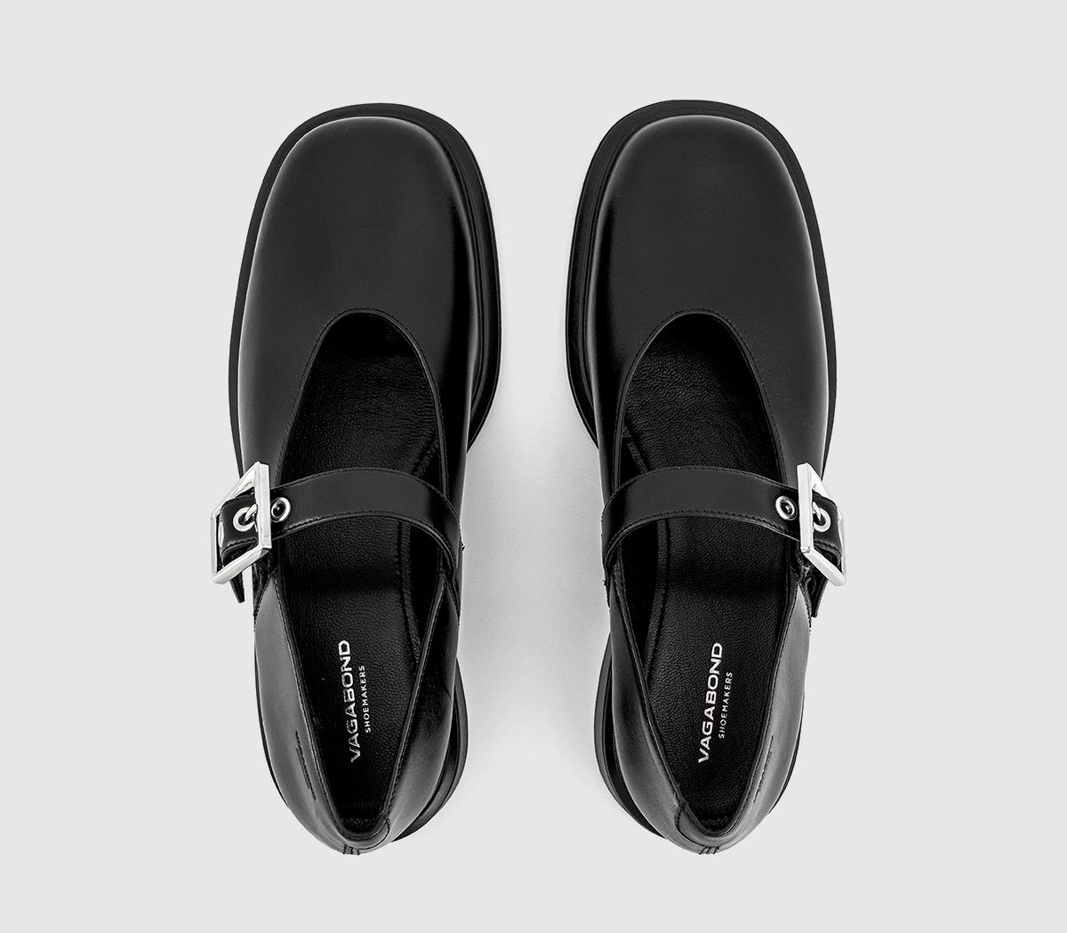 Vagabond ShoemakersEllis Mary JanesBlack Leather