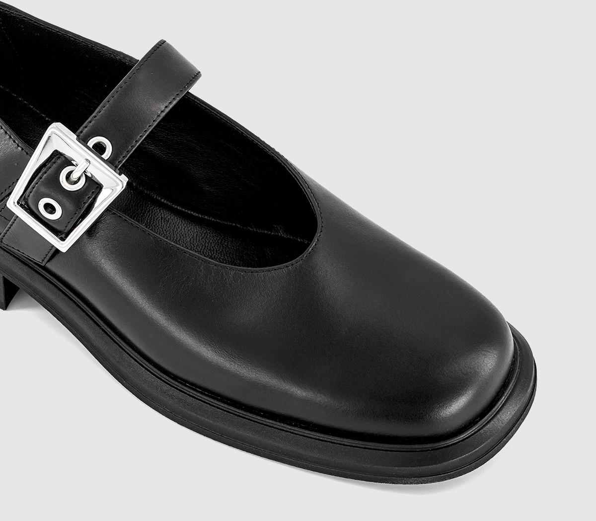 Vagabond Shoemakers Ellis Mary Janes Black Leather - Flat Shoes for Women