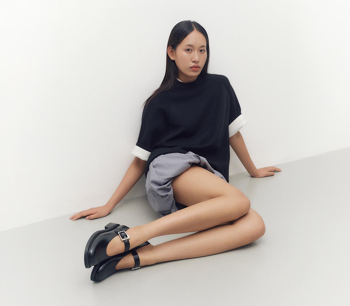 Vagabond ShoemakersEllis Mary JanesBlack Leather